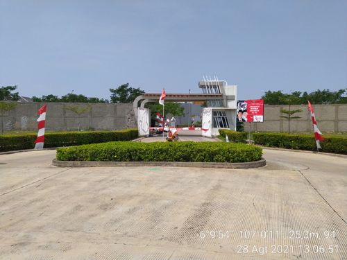 foto gerbang perumahan SA7.15-22 CLUSTER SAMATA KHI