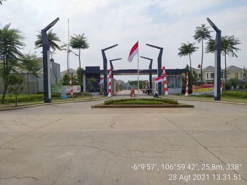 foto gerbang perumahan SA3.7-21 CLUSTER ADARA KHI