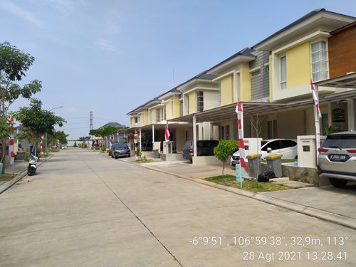foto posisi tengah perumahan SA3.7-21 CLUSTER ADARA KHI