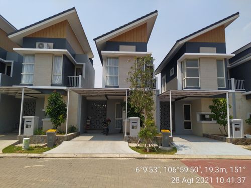 foto contoh rumah perumahan CLUSTER LAVESH KHI