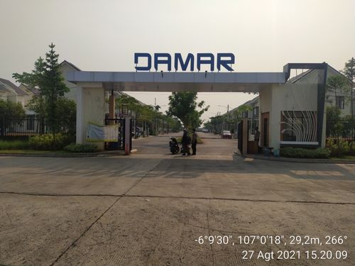 foto gerbang perumahan SA12.6-01 CLUSTER DAMAR KHI