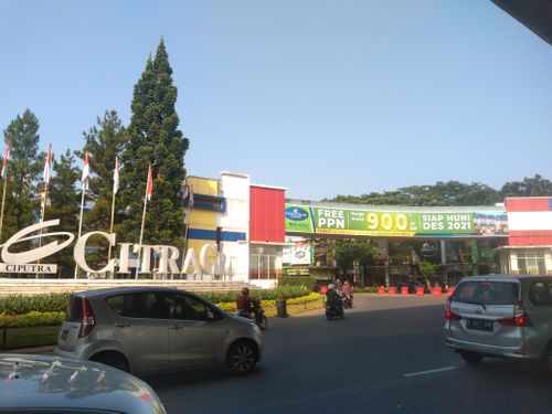 foto gerbang perumahan CitraGran Cibubur