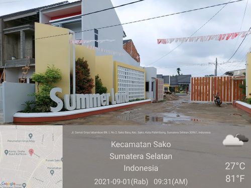 foto gerbang perumahan PERUMAHAN SUMMERLAND