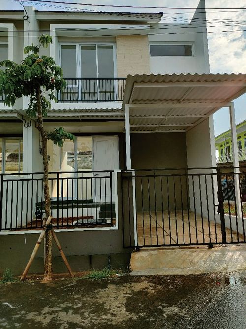 foto tampak rumah tipe Ginger ID/2 perumahan Magnolia Residence