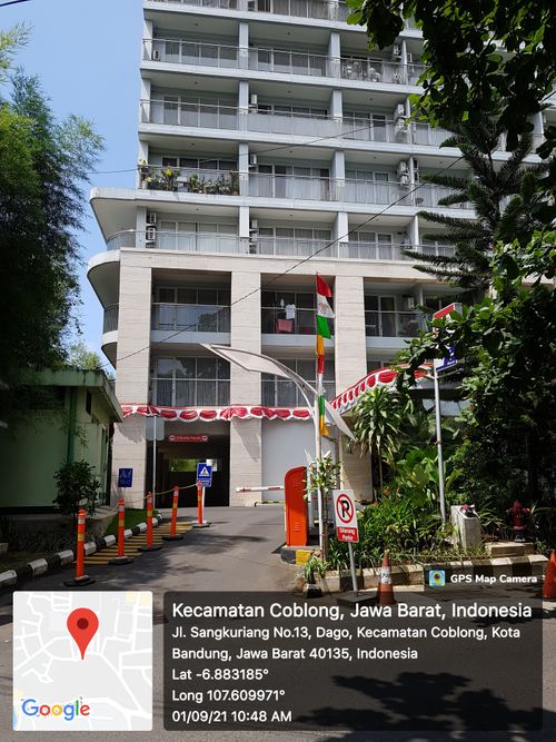 foto posisi tengah perumahan Dago Suites Apartment 2