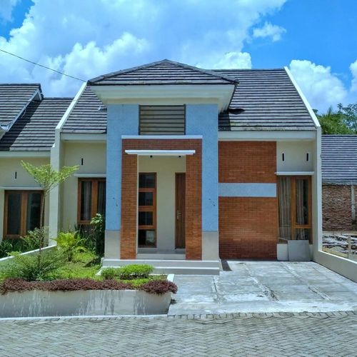foto tampak rumah tipe E perumahan SAPPHIRE BOUTIQUE