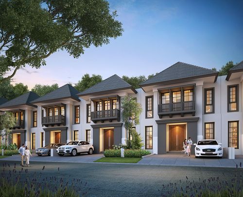 foto tampak rumah tipe ANDERSON perumahan CITRAGARDEN - SIDOARJO