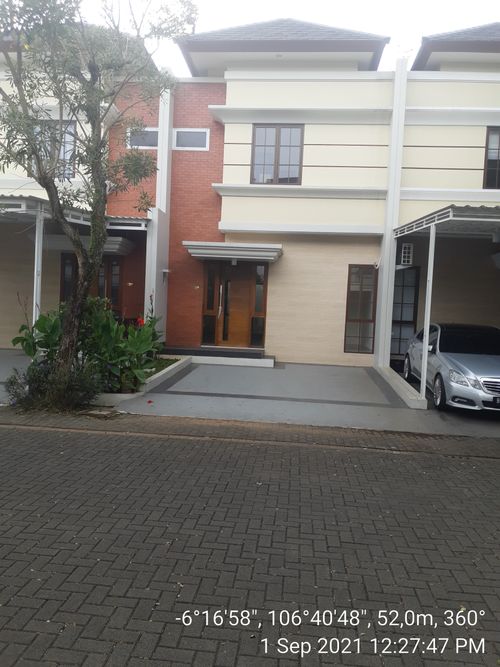 foto contoh rumah perumahan Green Serpong Bintaro