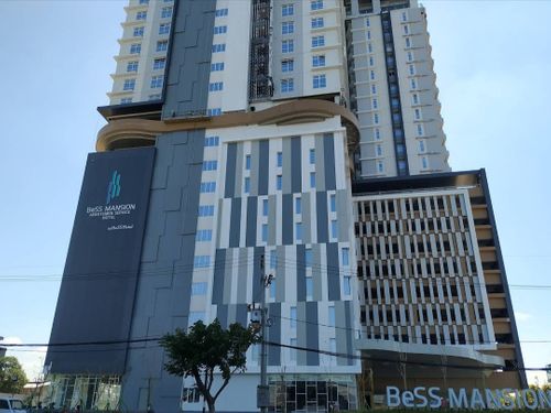 foto gerbang perumahan BeSS MANSION APARTMENT