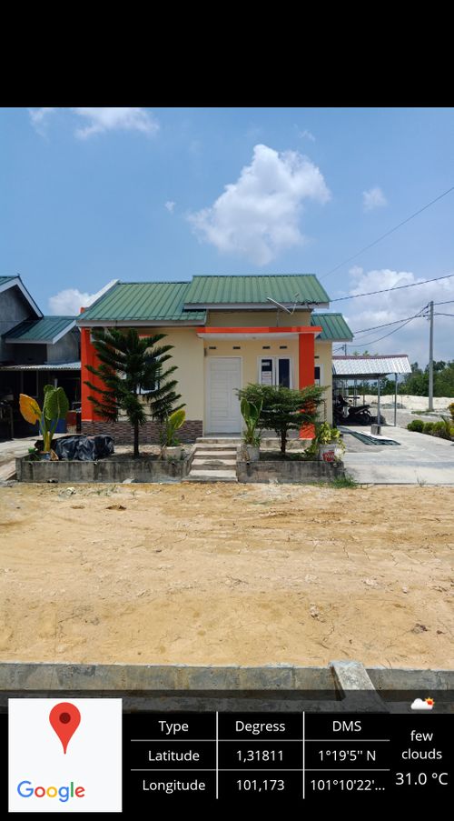 foto contoh rumah perumahan Mutiara Residence 1