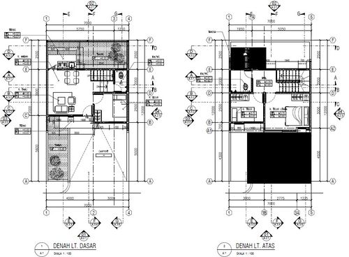 foto denah rumah tipe GRANDE (DE/03) perumahan Metland Cileungsi Sektor 4