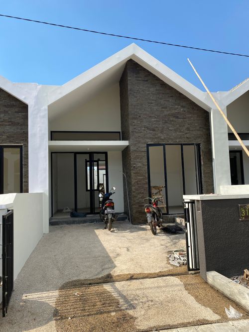 foto tampak rumah tipe 39/90 (AC31) perumahan Greenland at Tidar