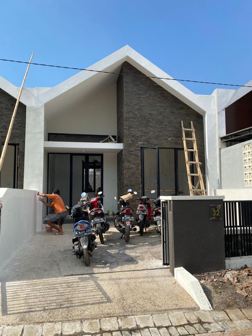 foto tampak rumah tipe 39/90 (AC32) perumahan Greenland at Tidar
