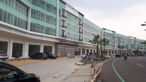 foto gerbang perumahan Ruko Dalton Extension
