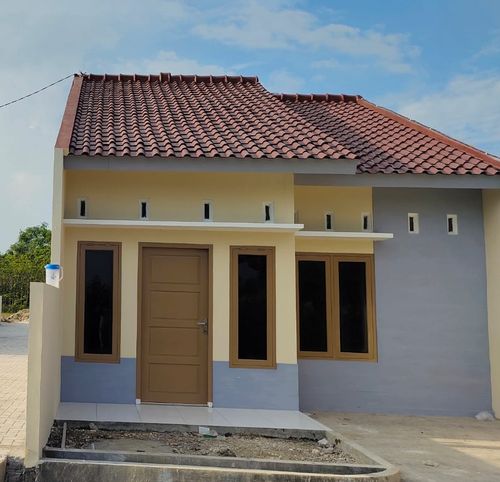 foto tampak rumah tipe Citra perumahan Griya Citra Dewata
