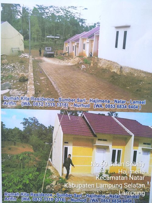 foto posisi tengah perumahan RUMAH KITA RESIDENCE TAHAP II