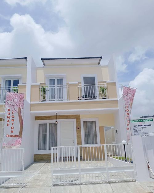 foto tampak rumah tipe Sakura Nakula perumahan SAKURA REGENCY 3