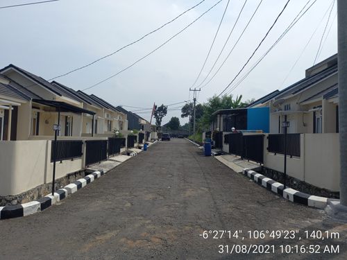 foto posisi tengah perumahan Perumahan Pondok Rajeg Residence