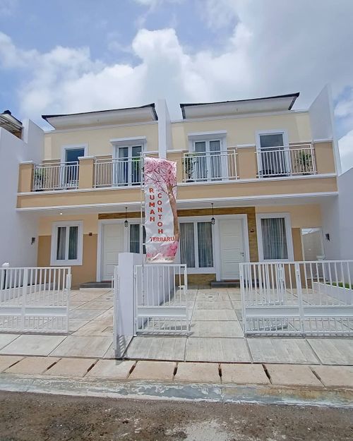 foto tampak rumah tipe Sakura Sadewa perumahan SAKURA REGENCY 3