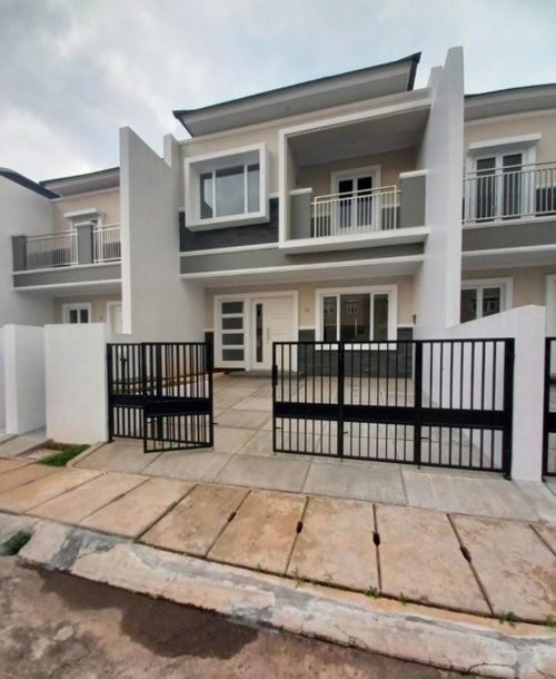 foto tampak rumah tipe Sakura Kresna perumahan SAKURA REGENCY 3