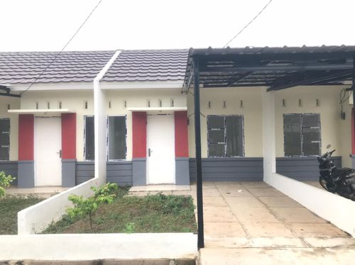 foto tampak rumah tipe 22/60 ( BLOK E ) perumahan MUSTIKA PARK PLACE