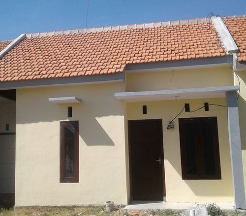 foto tampak rumah tipe 36 perumahan BENGAWAN INDAH