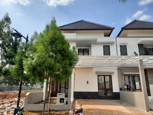 foto tampak rumah tipe Kalinda perumahan Kedaton Park Tahap 1