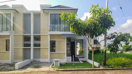foto tampak rumah tipe PALAZZO perumahan CITRALAND SAMARINDA
