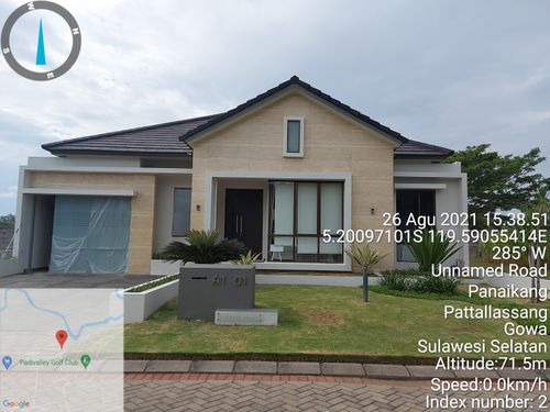 foto tampak rumah tipe SAVANNAH perumahan CITRAGRAND GALESONG CITY CLUSTER SUNSHINE