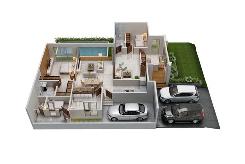 foto denah rumah tipe SAVANNAH perumahan CITRAGRAND GALESONG CITY CLUSTER SUNSHINE