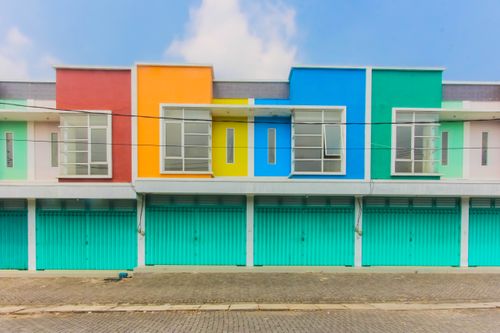 foto tampak rumah tipe RUKO 118/60 perumahan Sentraland Ruko