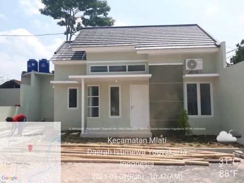 foto contoh rumah perumahan LAVENDER TLOGOADI