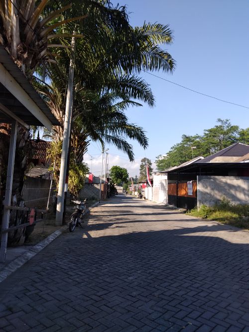 foto posisi tengah perumahan Purworejo Regency