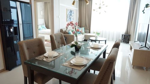 foto tampak rumah tipe 2 BR N & I perumahan Apartemen Regatta VB