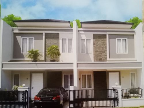 foto tampak rumah tipe Sakura Asri F perumahan SAKURA REGENCY 3