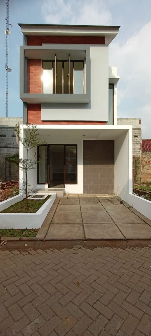 foto tampak rumah tipe ADONIA perumahan Neo Oasis
