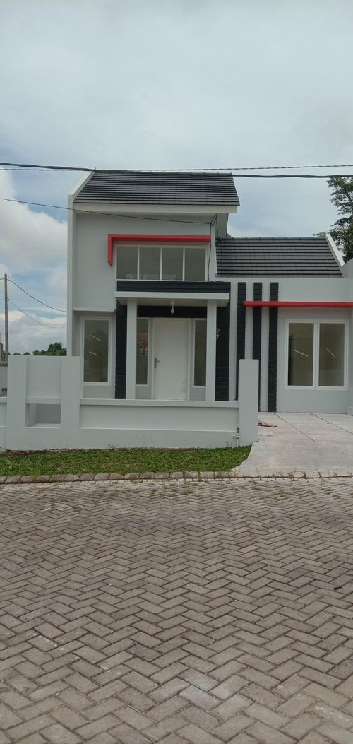 foto contoh rumah perumahan palaran city