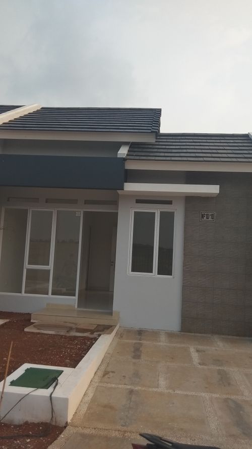 foto tampak rumah tipe NF10-0008 perumahan SERPONG NATURA CITY