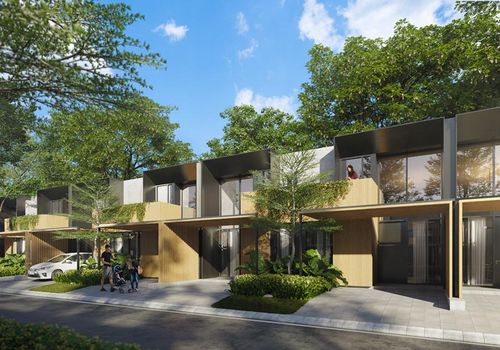 foto tampak rumah tipe CHELSEA - T50 perumahan GRAND DUTA CITY, BEKASI