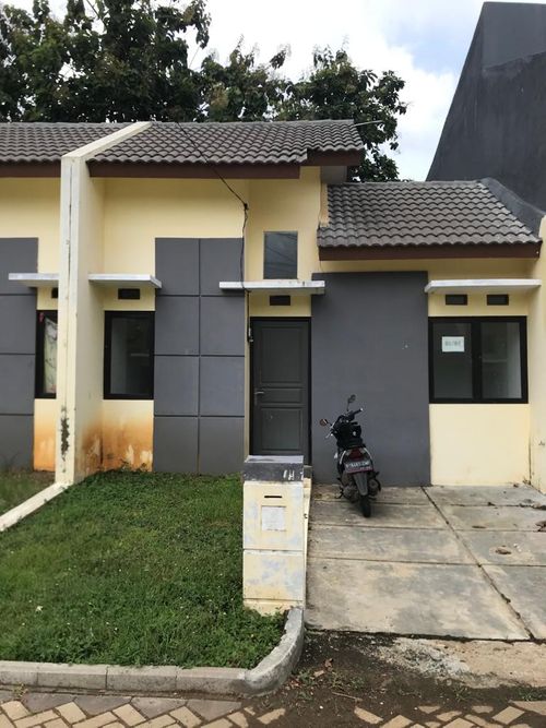 foto tampak rumah tipe 36/78 perumahan GRAHA PONDOK PETIR