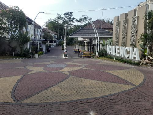 foto gerbang perumahan VALENCIA RESIDENCE MAGELANG