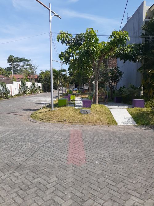 foto posisi tengah perumahan CEMPAKA RESIDENCE MAGELANG