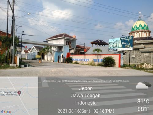 foto gerbang perumahan Bhayangkara Residence III