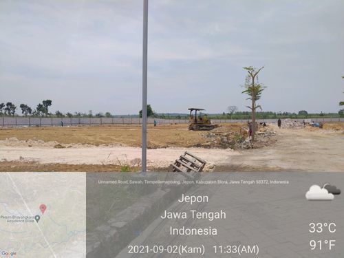 foto posisi tengah perumahan Bhayangkara Residence III