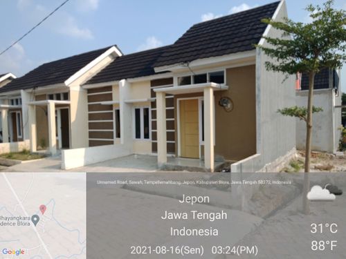 foto contoh rumah perumahan Bhayangkara Residence III