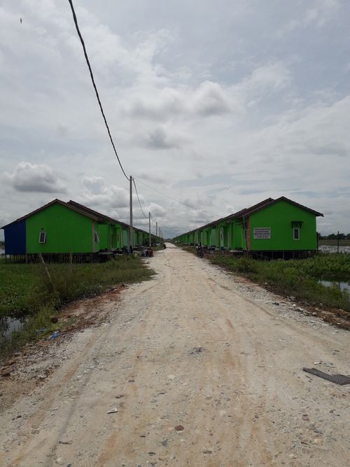 foto denah rumah tipe 36 perumahan KOMP.SURYA MAS 3A