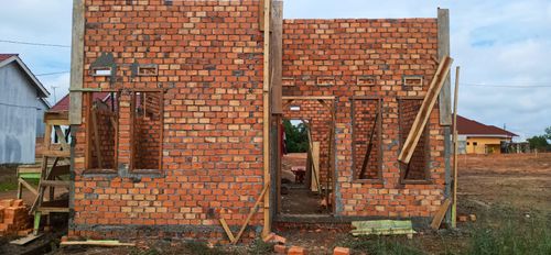 foto tampak rumah tipe 36 perumahan PERUMAHAN RIFAZHA 5 BLOK. F