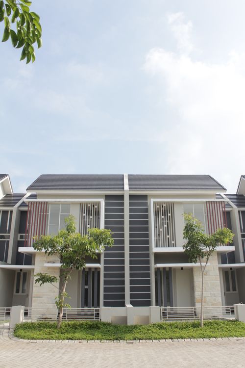 foto tampak rumah tipe ORCHID perumahan BLUKID RESIDENCE 3