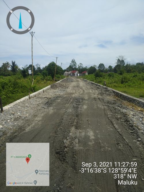 foto gerbang perumahan VILLA MUTIARA MASOHI