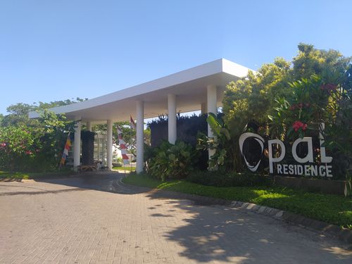 foto gerbang perumahan OPAL RESIDENCE